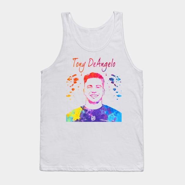 Tony DeAngelo Tank Top by Moreno Art